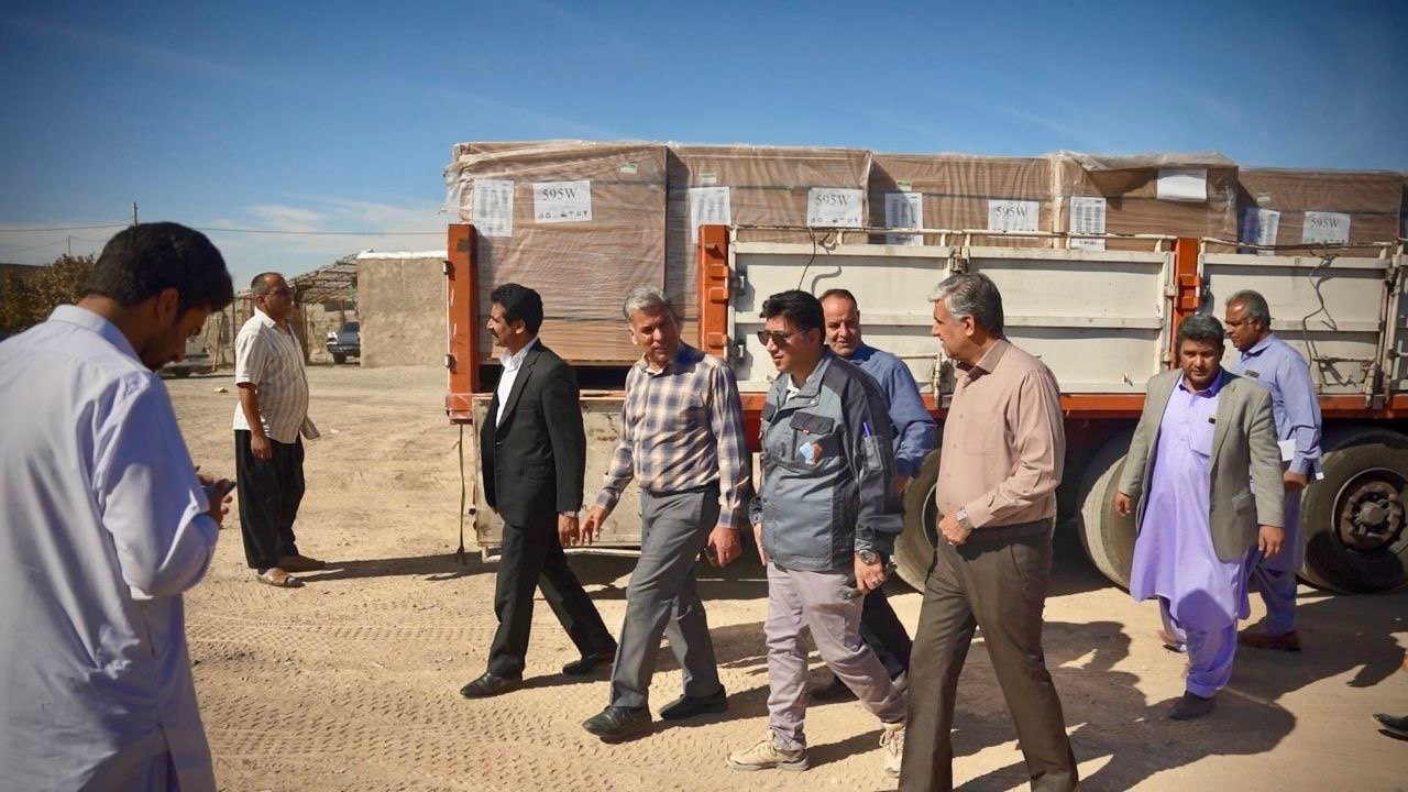 پروژه ۵۵ کیلوواتی شش اداره استان سیستان و بلوچستان