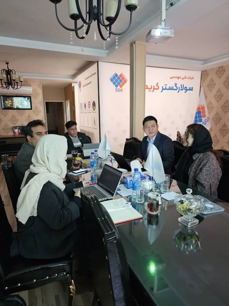 جلسه تخصصی با شرکت مشاور چین ۲